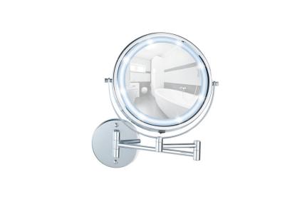 Wenko - Miroir grossissant lumineux, led, x5, fixation miroir sans percer Power-Loc&reg;, Lumi