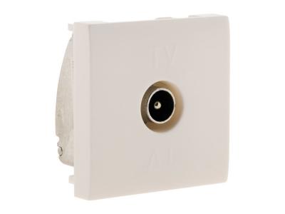 Simplea-Prise TV - Moteur seul - Blanc - Simplea