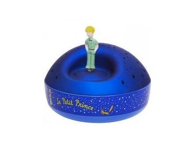 Projecteur d'&eacute;toiles musical Le Petit Prince bleu Trousselier