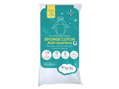 Prot&egrave;ge matelas enfant 70x140cm imperm&eacute;able &eacute;ponge anti-acariens