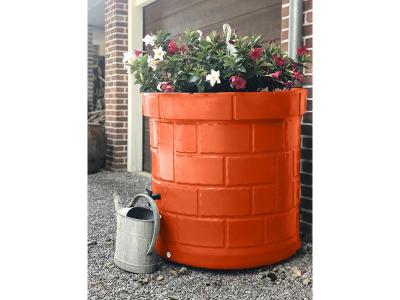 PUIT RECUPERATEUR EAU DE PLUIE 340L-Orange-83.5cm - Orange