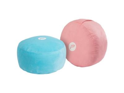 Pure2Improve Oreiller de yoga Bleu