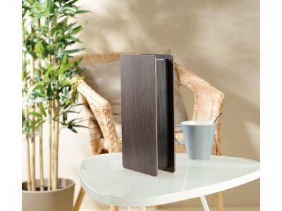 Purificateur d'air avec ioniseur et ventilateur - design bois