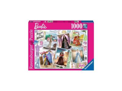 Puzzle 1000 pieces - Barbie autour du monde