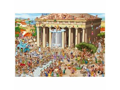 Puzzle 1000 pi&egrave;ces - cartoon collection : acropole dtoys