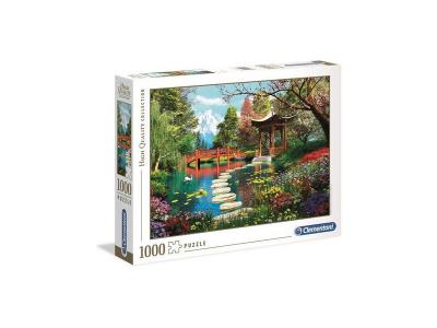 Puzzle 1000 pi&egrave;ces Clementoni High Quality Fuji garden