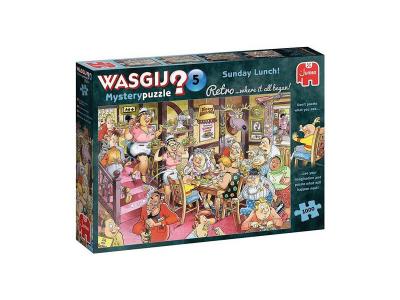 Puzzle 1000 pi&egrave;ces Diset Wasgij Retro Mystery 5 Sunday Lunch ! 