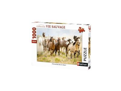 Puzzle 1000 pi&egrave;ces Nathan Chevauch&eacute;e dans le d&eacute;sert 