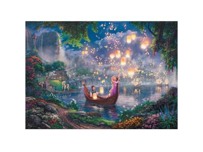Thomas Kinkade + Disney Puzzle Adulte Disney Raiponce- 1000 Pieces