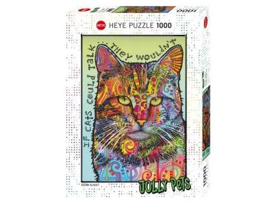 Puzzle 1000 pi&egrave;ces Heye If Cats Could Talk 
