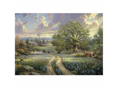 Thomas Kinkade : R&eacute;sidence champ&ecirc;tre