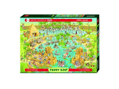 Heye Nile Habitat 1000 Piece Marino Degano Funky Zoo Jigsaw Puzzle 