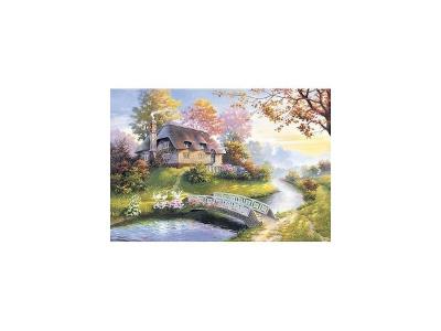 Puzzle 1500 pi&egrave;ces - cottage enchanteur