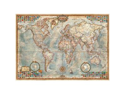 1500 LE MONDE, CARTE POLITIQUE 