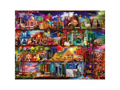 Puzzle Aimee Stewart: Le Monde des Livres Ravensburger