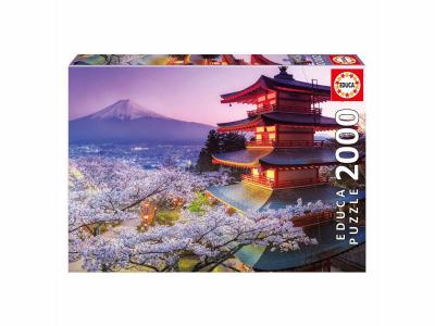 Educa Puzzle Mont fuji japon- - Puzzle