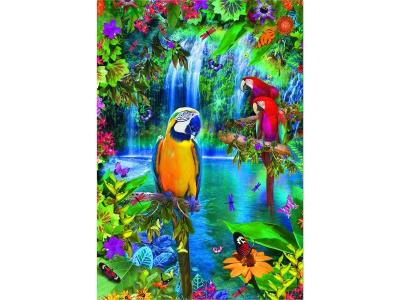 Educa Borras 500 Pieces Para&iacute;so Tropical Wooden Puzzle Multicolore