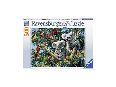 Puzzle 500 pi&egrave;ces - koalas dans l'arbre