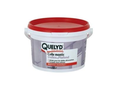 Colle rev&ecirc;tements pour murs et plafonds 4kg Quelyd 