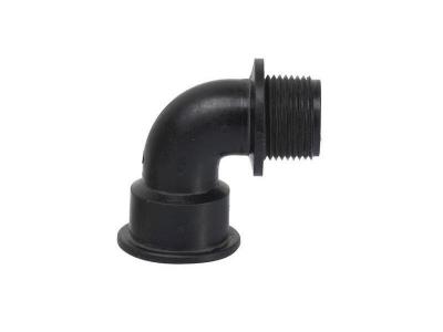 Ribimex PRRAC1MFC Raccord Caoutchouc, Pl, M/F, 1"" x 1"", Noir, 6 x 4,5 x 6 cm