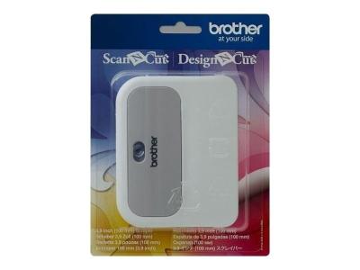 Brother 18200068 Raclette 100mm pour ScanNCut, Blanc CASCP1