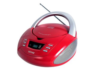 DENVER TCU-211 - Boombox - 2 Watt - blanc 
