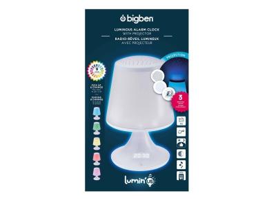 Bigben Interactive - Radio R&eacute;veil veilleuse projecteur RRVP01