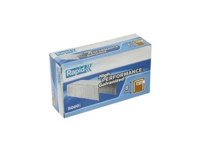Agrafes d&eacute;coration et finition N&deg;12 - &Oslash;8 mm - Lot de 5000 - RAPID