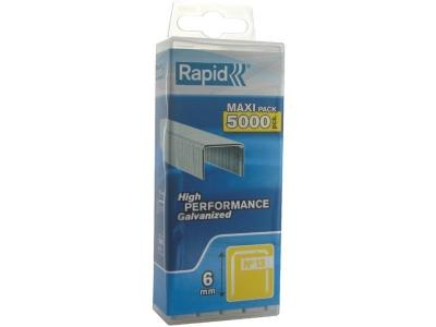 Lot de 1100 agrafes fil fin RAPID 13, 10 mm