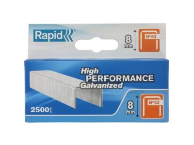 RAPID Agrafes N&deg;53/8 en fil fin 2500 pcs