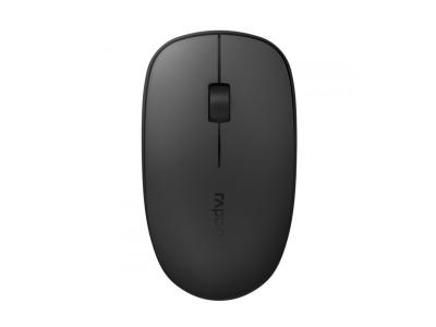 Souris optique sans fil Multi mode 2,4GHz/BT 3 .0/BT 4 .0 M200 Silent Noir, Rapoo 
