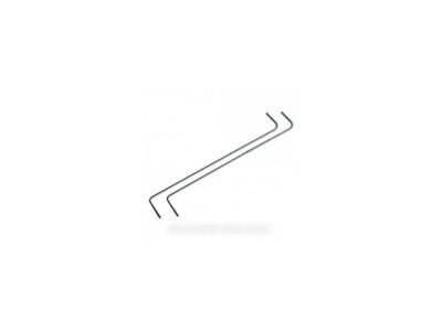Ressorts torsion porte tole exterieur x2 pour lave linge whirlpool