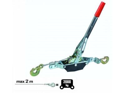 Ribiland -Treuil manuel de halage 2 tonnes Cable &Oslash;4,5mm - PRTIRF2T