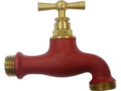 Boutt&eacute; - Robinet d'arrosage bicolore Tuile, 15x21/20x27 Boutte