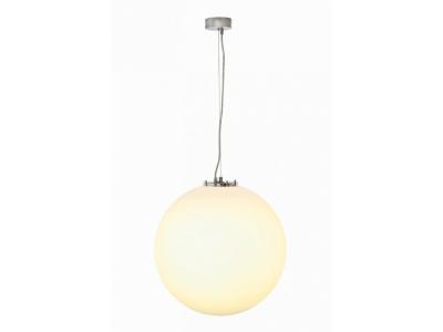 Rotoball 50 suspension, gris argent blanc, e27 &eacute;co. &Eacute;nergie, max. 24w