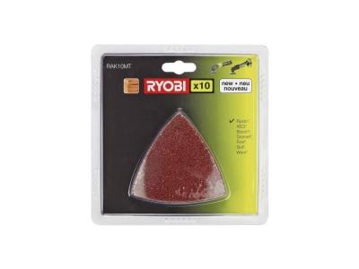 Kit 10 triangles abrasifs Ryobi multitool OnePlus RAK10MT