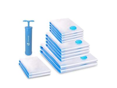 VOUNOT Sac de rangement sous vide aspirateur avec pompe Lot de 13 pcs