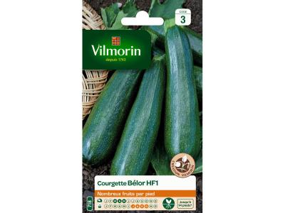 Vilmorin 3486443 Pack De Graines Courgette Belor Hf1 Obtention
