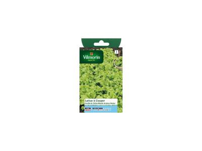 Vilmorin - Laitue &agrave; couper Feuille de Ch&ecirc;ne blonde (graines noires)