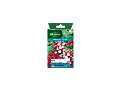 Vilmorin 3884342 Pack De Graines Radis Rond En M&eacute;lange Gaudry 2/Jolly