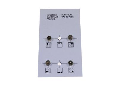 Jeu injecteurs butane pour cuisiniere Beko 4431900071