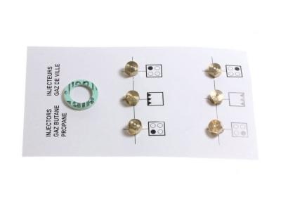 Jeu d'injecteurs gas gb g30-30mbar pour cuisiniere beko - d348350