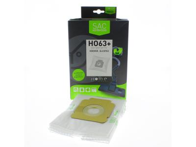 HEHO63+ - HOME EQUIPEMENT - Sac synth&eacute;tique pour Aspirateur, x4