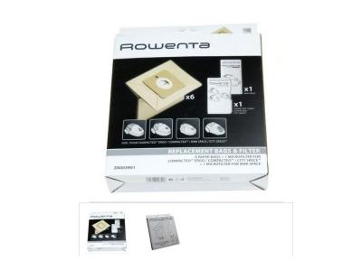 Sacs (x6)+filtre pour aspirateur moulinex