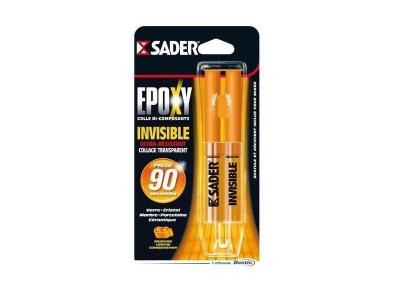 SADER COLLE EPOXY INVISIB.SERINGUE25ML (Vendu par 1)