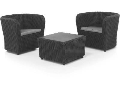 Salon de jardin ""Set Nova"" - Graphite