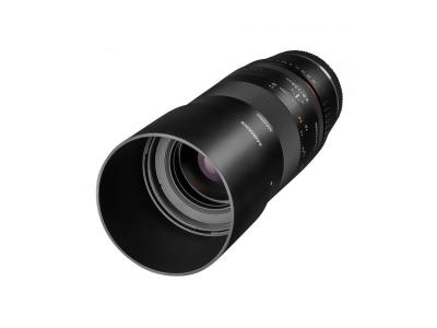 Samyang 100 mm f2.8 connexion pour objectif sony e