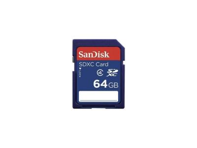 SanDisk - Carte m&eacute;moire flash - 64 Go - Class 4 - SDXC