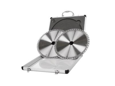 Jeu de lames de scie Scheppach - O254mm - 2 pi&egrave;ces - Mallette incluse