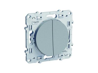 Double va-et-vient &agrave; connexion rapide &agrave; vis aluminium Odace